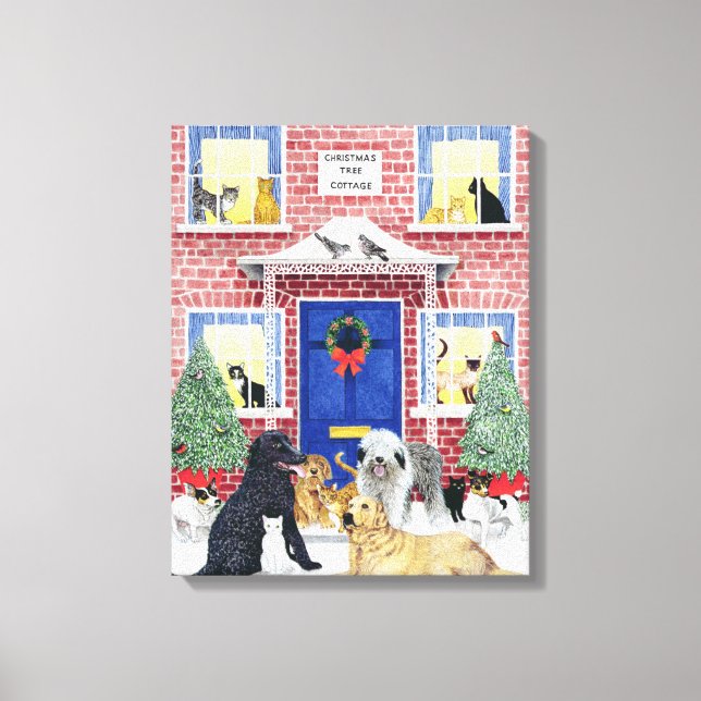 Christmas Warmth Canvas Print (Front)