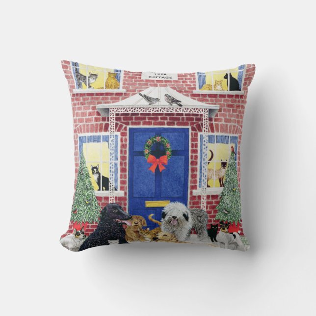 Christmas Warmth Cushion (Front)