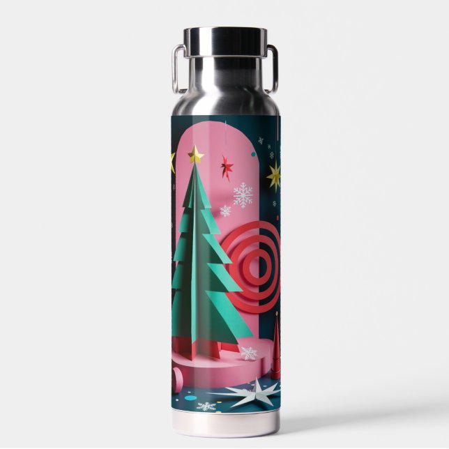 Christmas Water Bottle (Front)