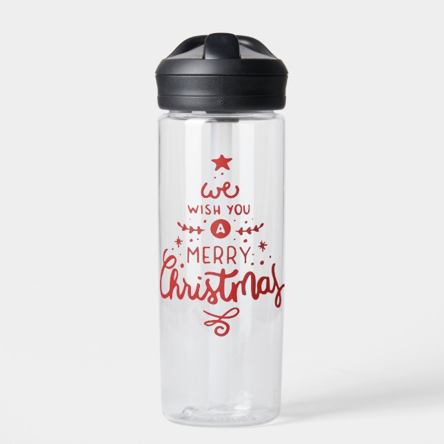 Christmas  water bottle (Front)
