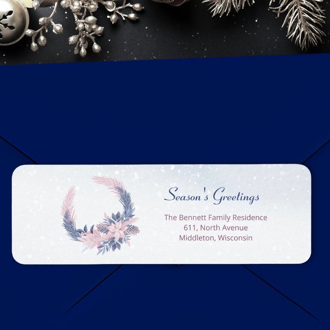 Christmas Watercolor Winter Foliage Custom Holiday (Creator Uploaded)