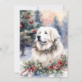 Christmas - WC Great Pyrenees Holiday Card
