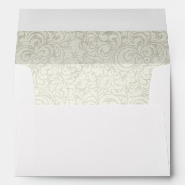 Christmas Wedding Envelope (Back (Bottom))