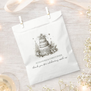Christmas Wedding Favour Bags