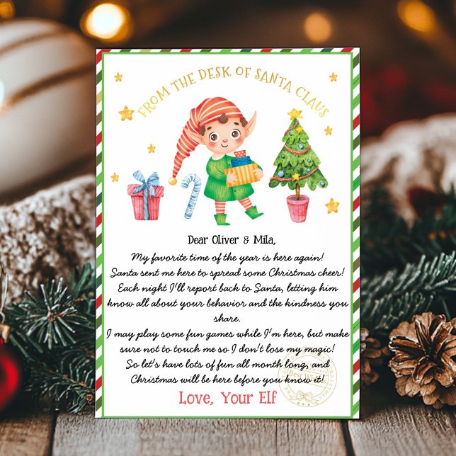 Christmas Welcome Back Letter Invitation (Creator Uploaded)
