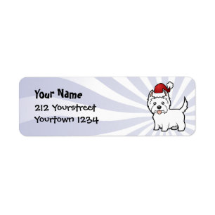 Christmas West Highland White Terrier