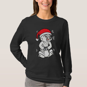 Christmas West Highland White Terrier Dog Video Ga T-Shirt