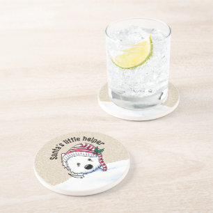Christmas Westie Coaster