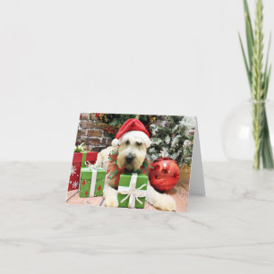 Christmas - Wheaten Terrier - Bailey Holiday Card