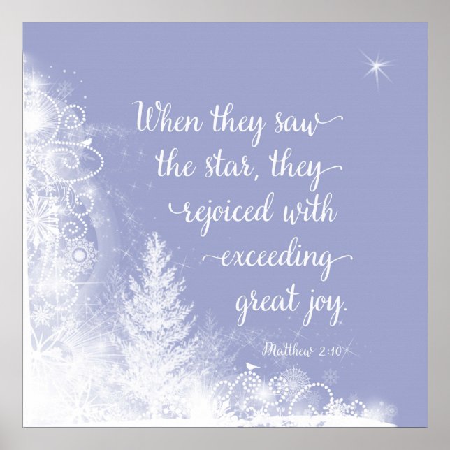 Christmas - When They Saw the Star Poster (Front)