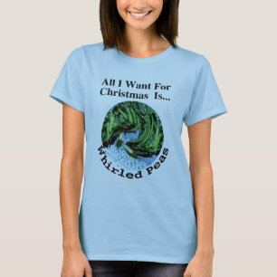 Christmas Whirled Peas T-Shirt