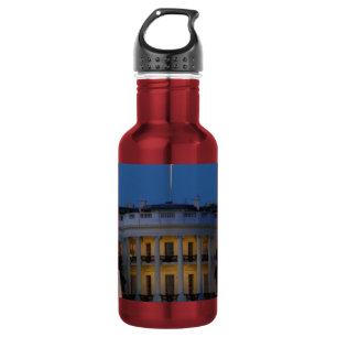 Christmas White House at Night in Washington DC 532 Ml Water Bottle