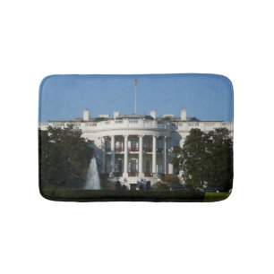 Christmas White House for Holidays Washington DC Bath Mat