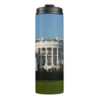 Christmas White House for Holidays Washington DC Thermal Tumbler
