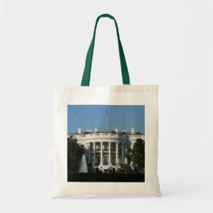 Christmas White House for Holidays Washington DC Tote Bag