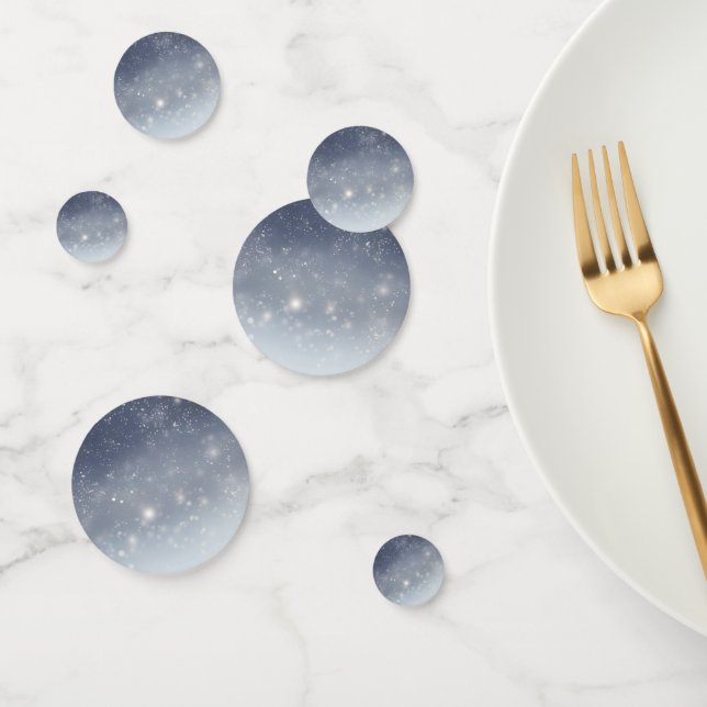 Christmas White Snowflakes Confetti (Group)