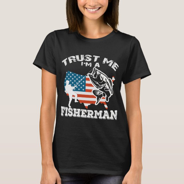 Christmas White Sturgeon Fish T-Shirt (Front)