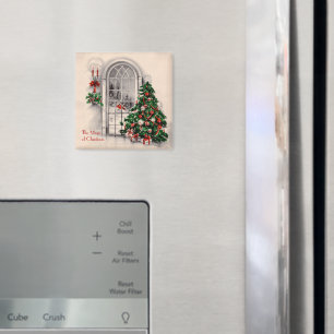 Christmas Window Lights Magnet