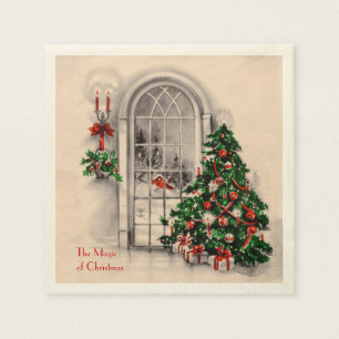 Christmas Window Party Napkins