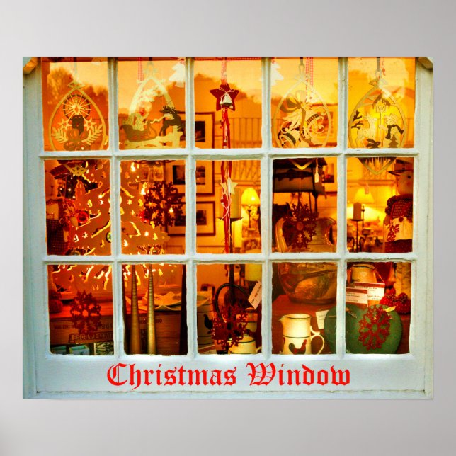 christmas window poster (Front)