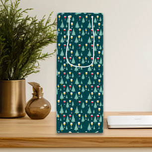 Christmas Wine Lover Wine Gift Bag