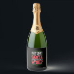 Christmas wine red wine quote sparkling wine label<br><div class="desc">Christmas wine red wine quote</div>