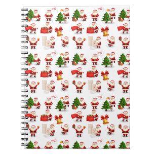 Christmas, Winter and New Year Design Notebook