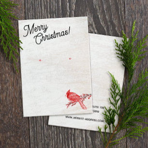 Christmas Winter Cardinal Earring Jewellery Displa