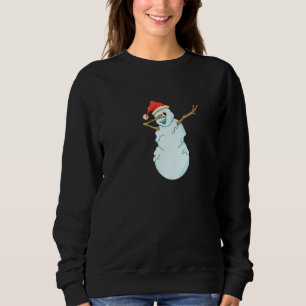 Christmas Winter Christmas Dab Xmas Dabbing Snowma Sweatshirt