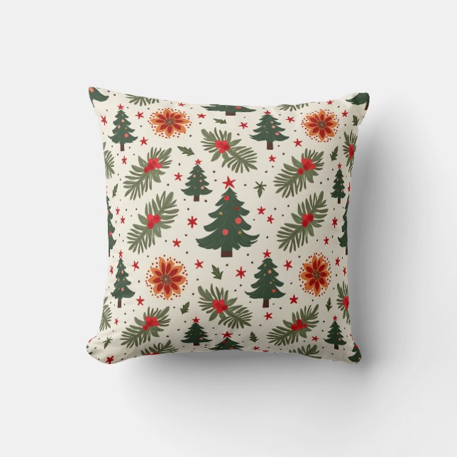 Christmas winter  cushion (Front)