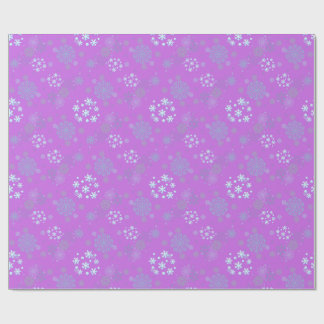 Christmas Winter Hanukkah Snowflake design  Wrapping Paper