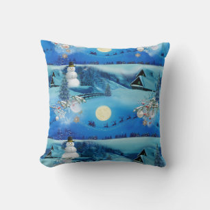 Christmas Winter Holiday Celebration Cushion