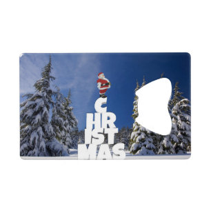 Christmas winter landscape