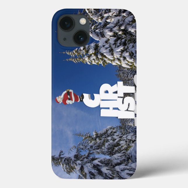 Christmas winter landscape Case-Mate iPhone case (Back)