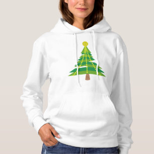 Christmas Winter Tree with Lights-15044 Hoodie