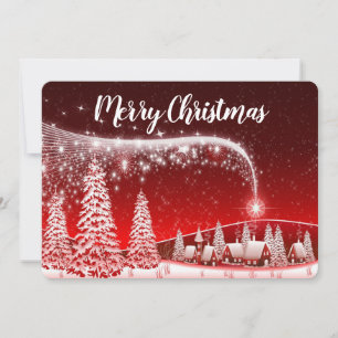 Christmas Winter Wonderland Holiday Card