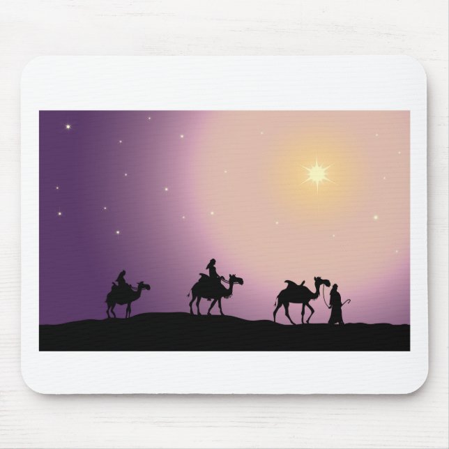 Christmas Wise Men Mouse Pad (Front)