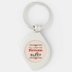 Christmas wish key ring