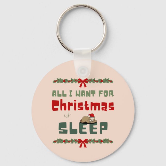 Christmas wish key ring (Front)