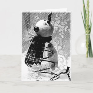 CHRISTMAS WISH U WERE UNDER MISTLETOE WITH ME HOLIDAY CARD