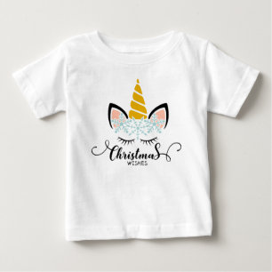 Christmas wishes baby T-Shirt