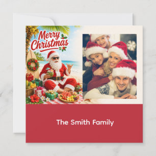 Christmas wishes create your own photo holiday card