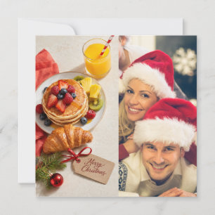 Christmas wishes create your own photo holiday card