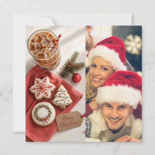 Christmas wishes create your own photo holiday card