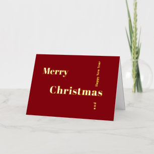 Christmas Wishes – Elegant Christmas Card