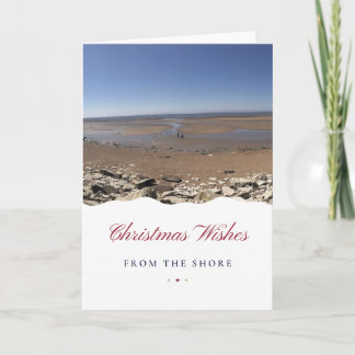 Christmas Wishes from the Shore Norfolk Christmas Card