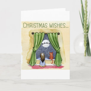 Christmas Wishes Holiday Card