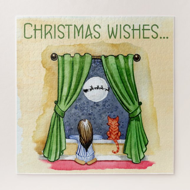 Christmas Wishes Jigsaw Puzzle (Vertical)