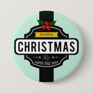 Christmas Wishes large button