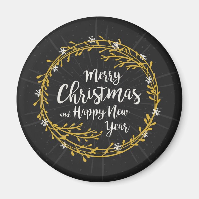 Christmas Wishes magnet (Front)